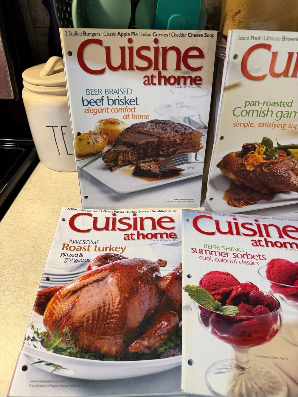 Cuisine at Home Magazine Set - 14 Total Dates 2002-2004